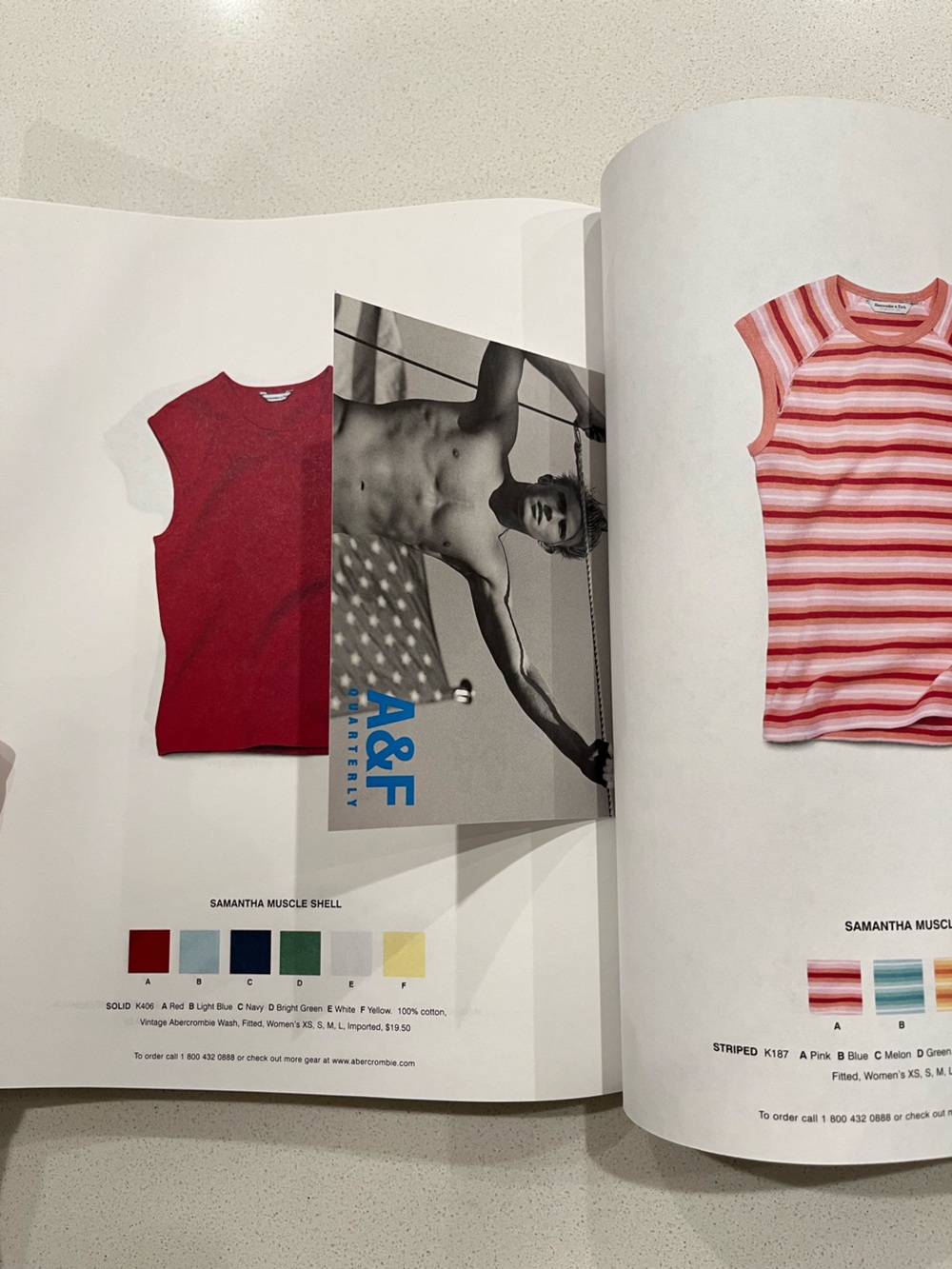 Abercrombie & Fitch Rare Summer 2001 Y2K Clothing Catalog Like New! - Picture 6 of 10